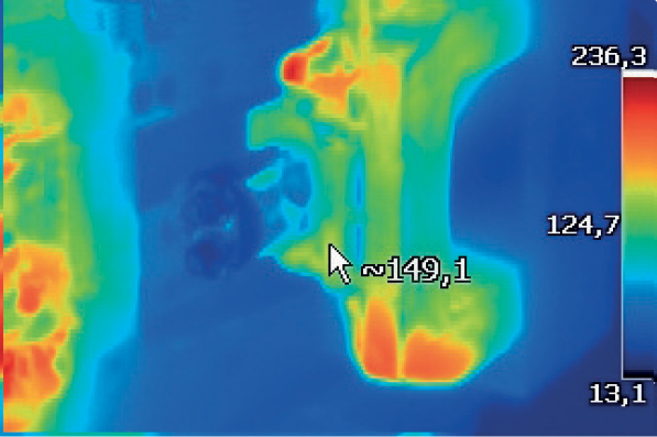 Thermography insert Performal Photo Cylinder Engine