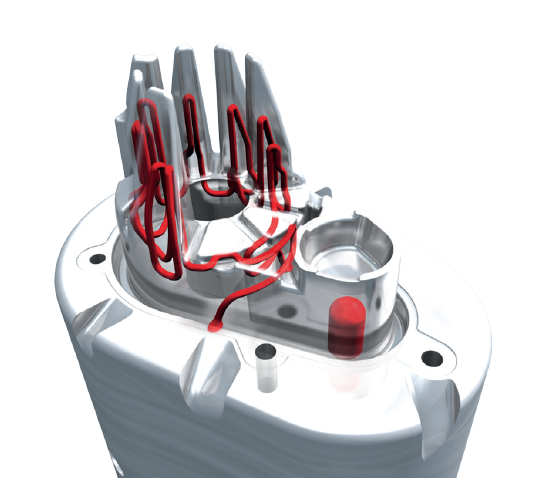 Automotive tool insert  Performal - Faster cycle times and solved the porosity problems